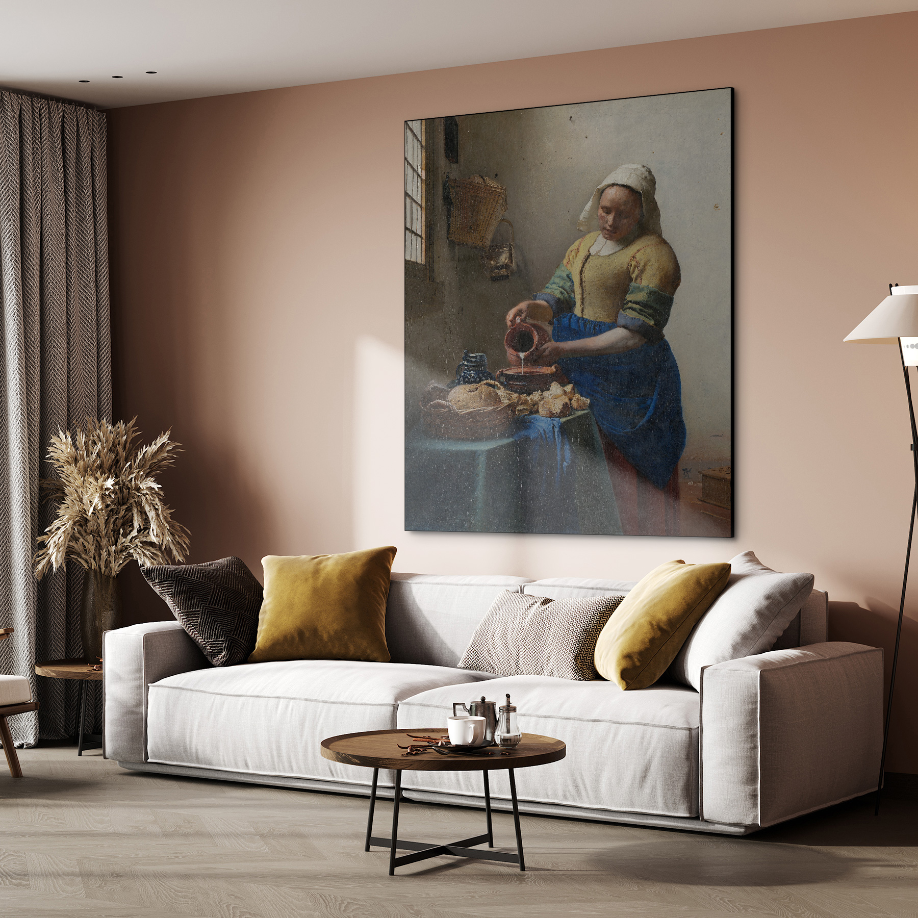 Het Melkmeisje - Johannes Vermeer - Rijksmuseum - Afbeelding 5