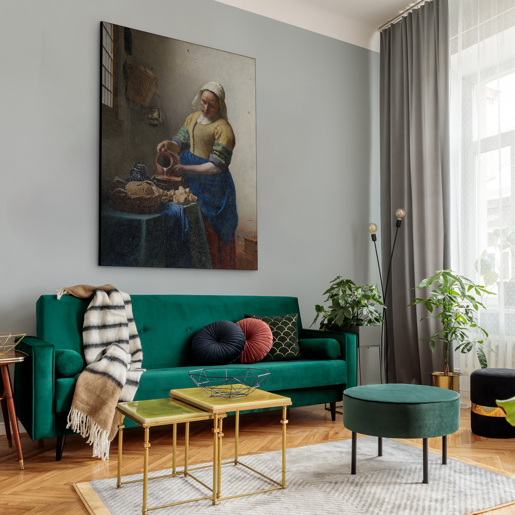 Het Melkmeisje - Johannes Vermeer - Rijksmuseum - Afbeelding 6