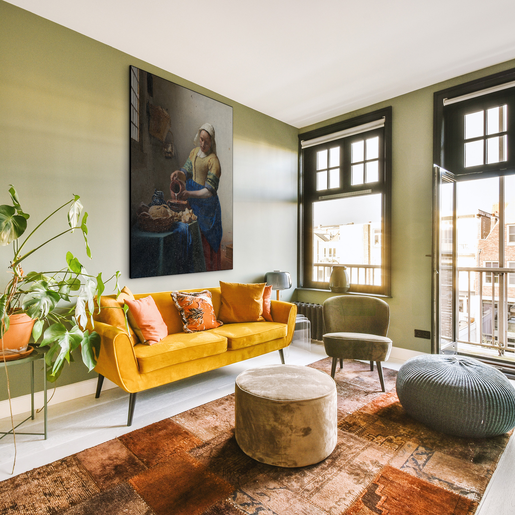 Het Melkmeisje - Johannes Vermeer - Rijksmuseum - Afbeelding 7