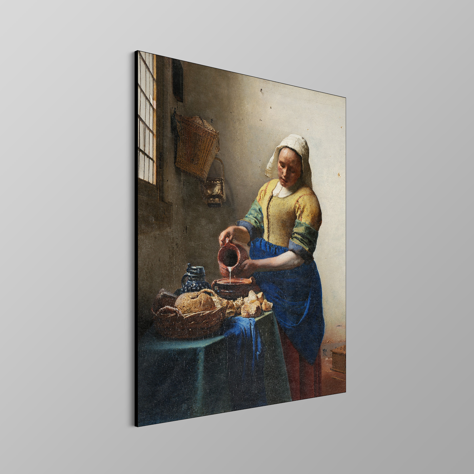Het Melkmeisje - Johannes Vermeer - Rijksmuseum - Afbeelding 4