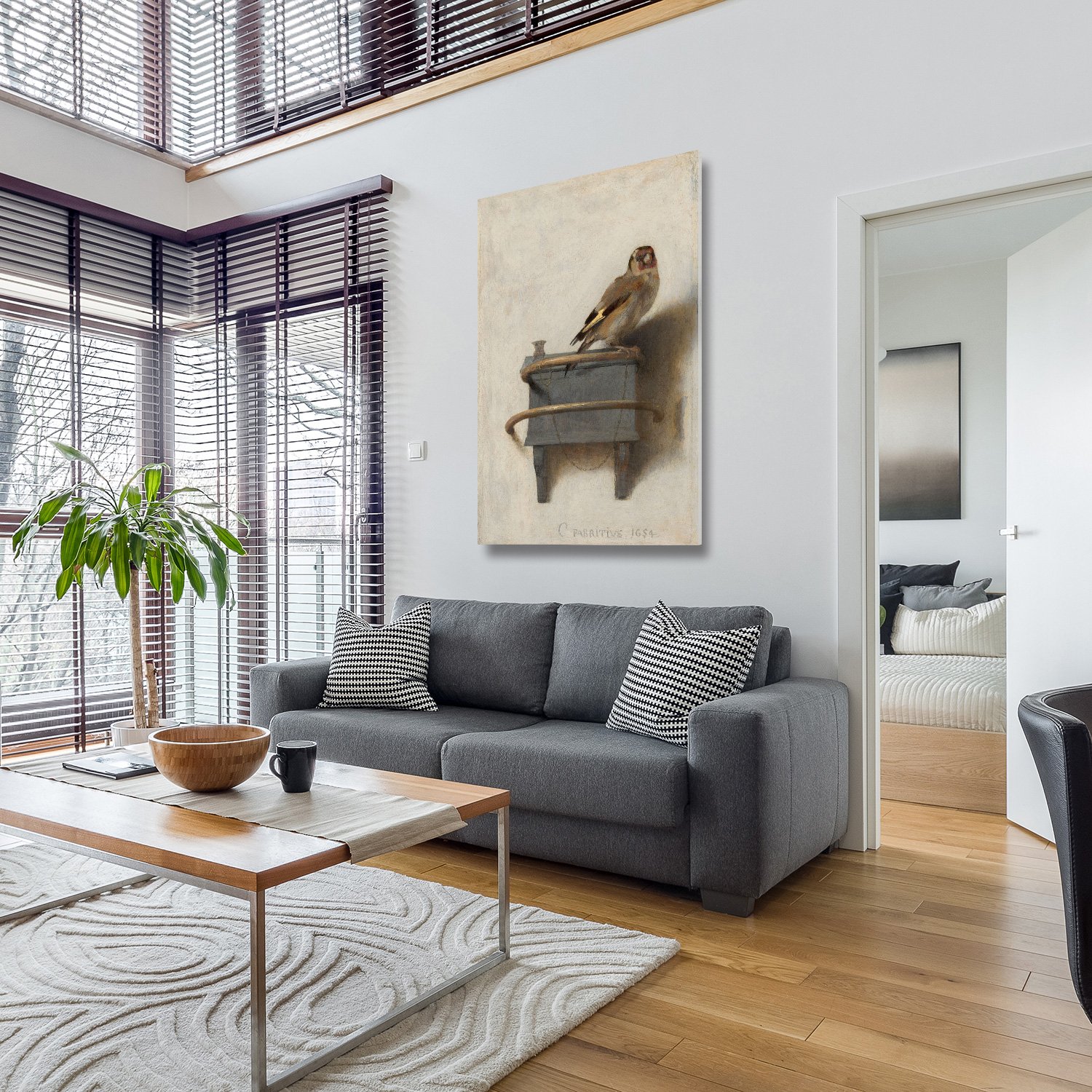 Het Puttertje - Carel Fabritius - Mauritshuis - Afbeelding 2