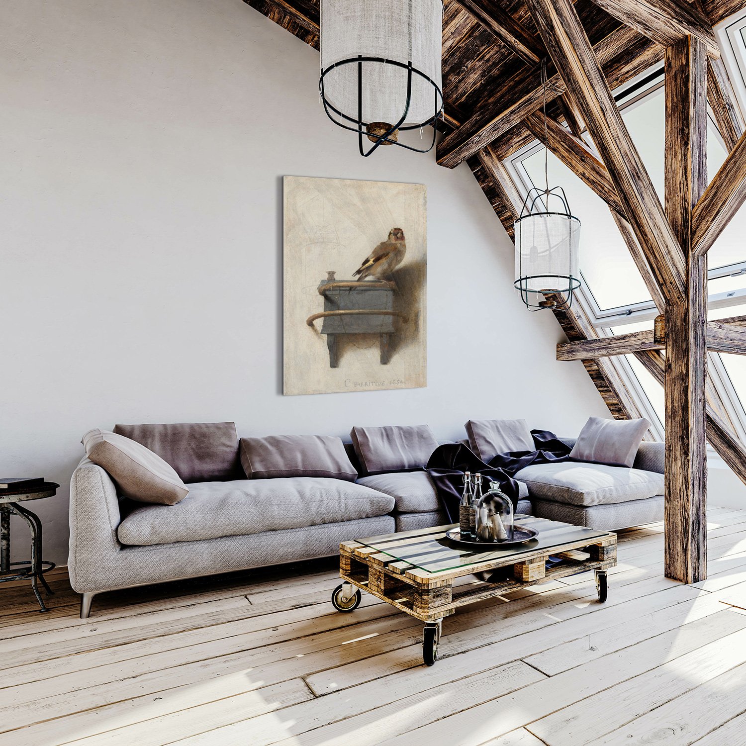 Het Puttertje - Carel Fabritius - Mauritshuis - Afbeelding 10