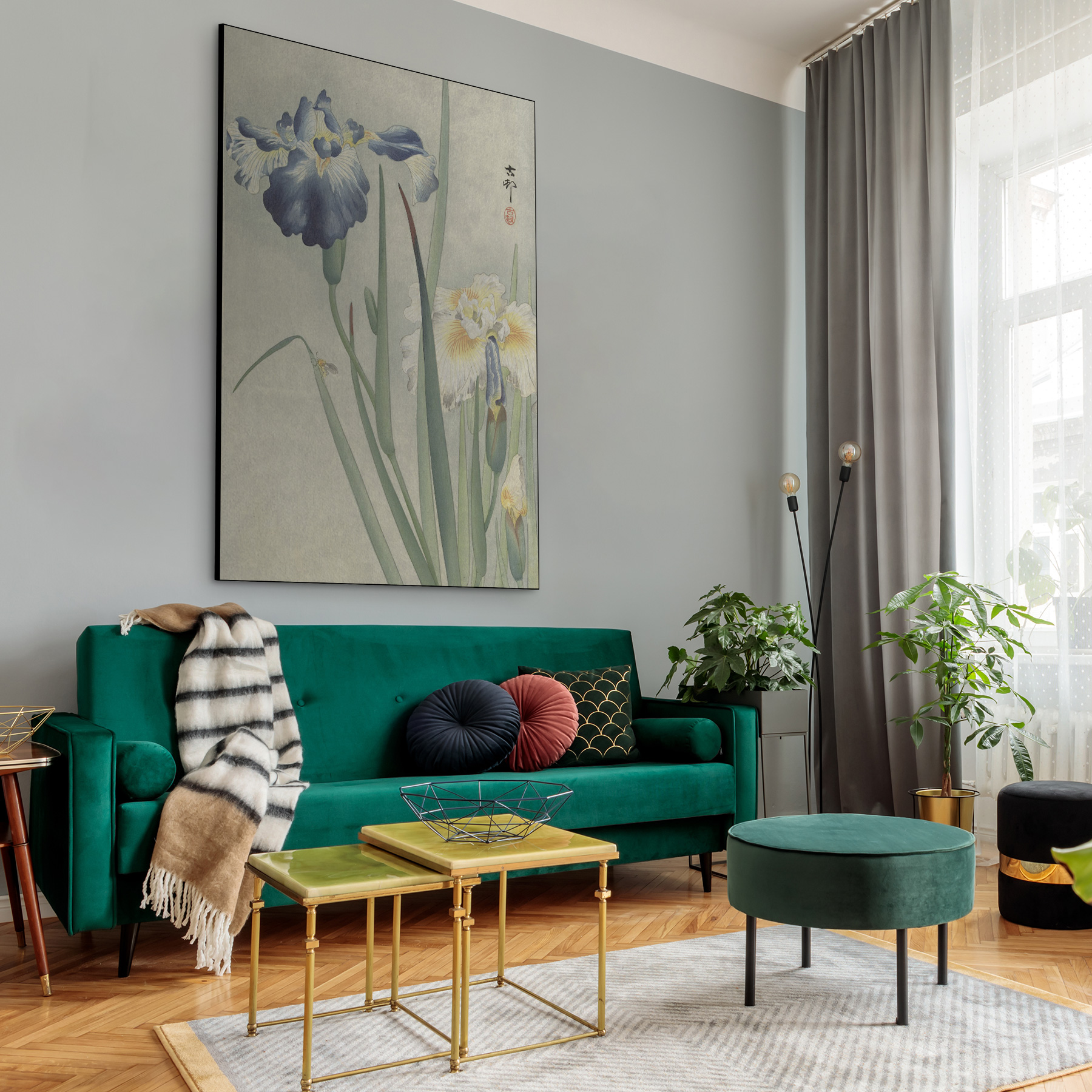 Irissen - Ohara Koson - Rijksmuseum - Afbeelding 5