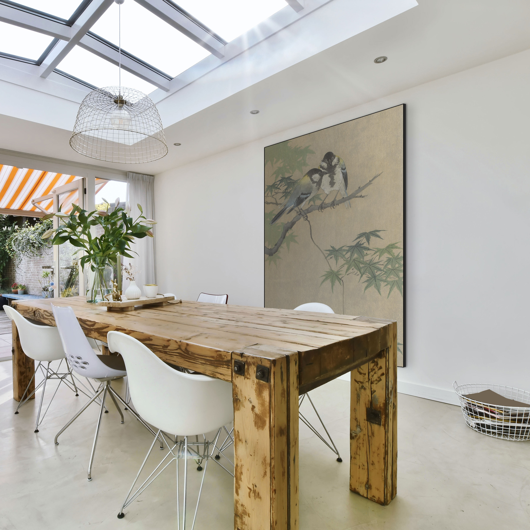 Koolmezen op esdoorntak Koson - Ohara Koson - Rijksmuseum - Afbeelding 2