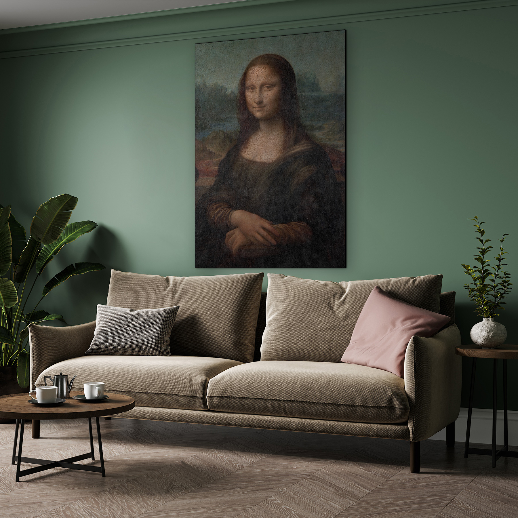 Mona Lisa - Leonardo da Vinci - Afbeelding 2