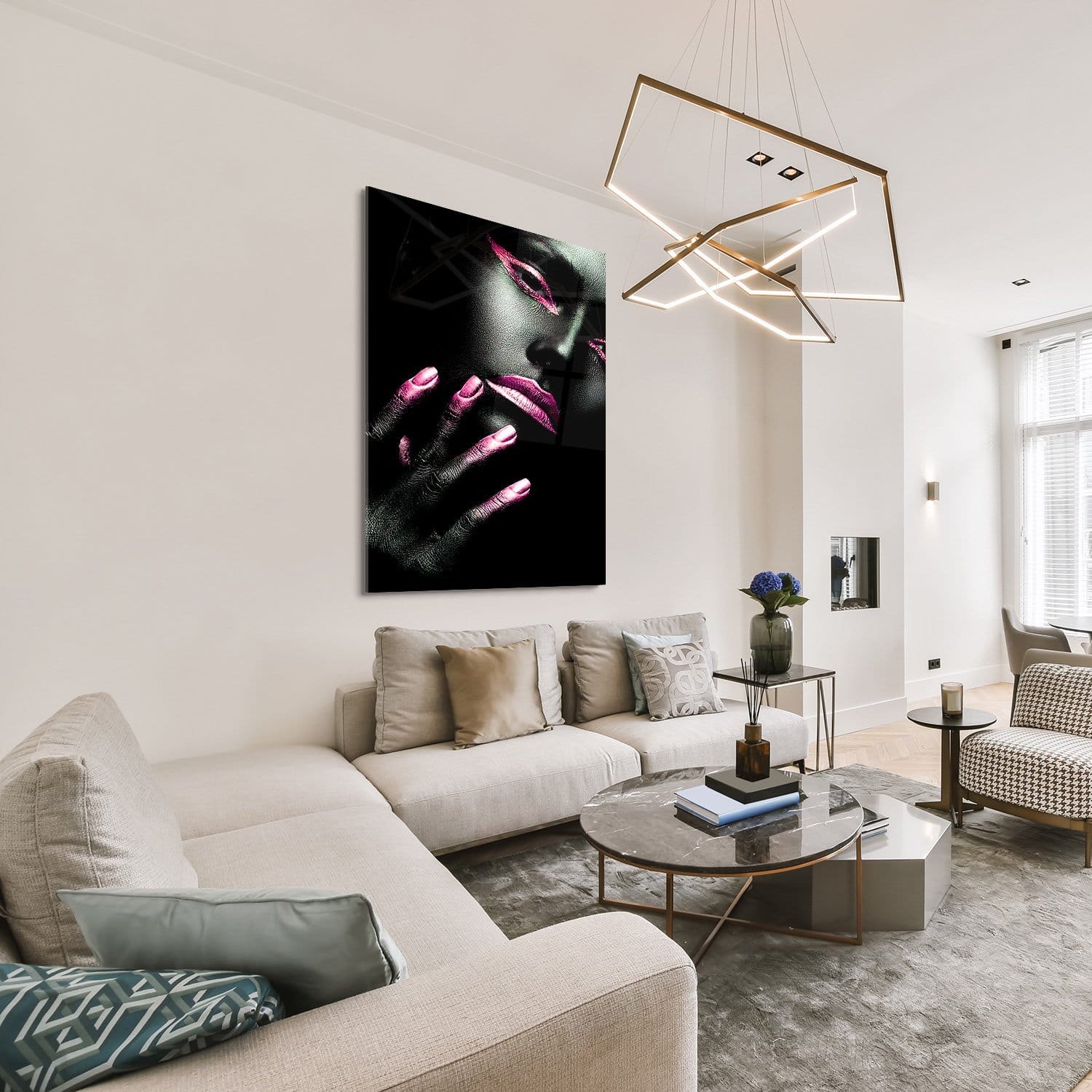 Noir pink woman - Afbeelding 5