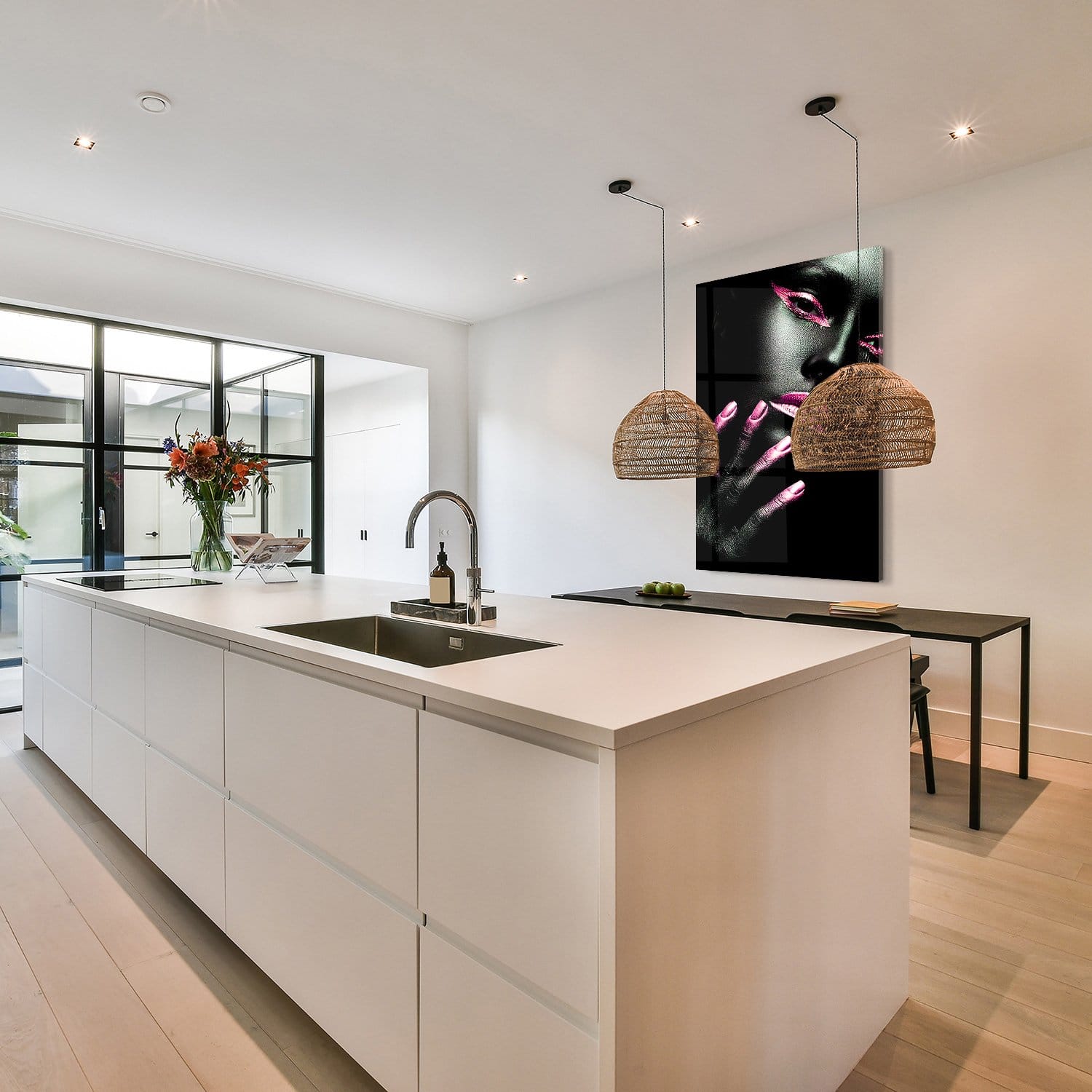 Noir pink woman - Afbeelding 6