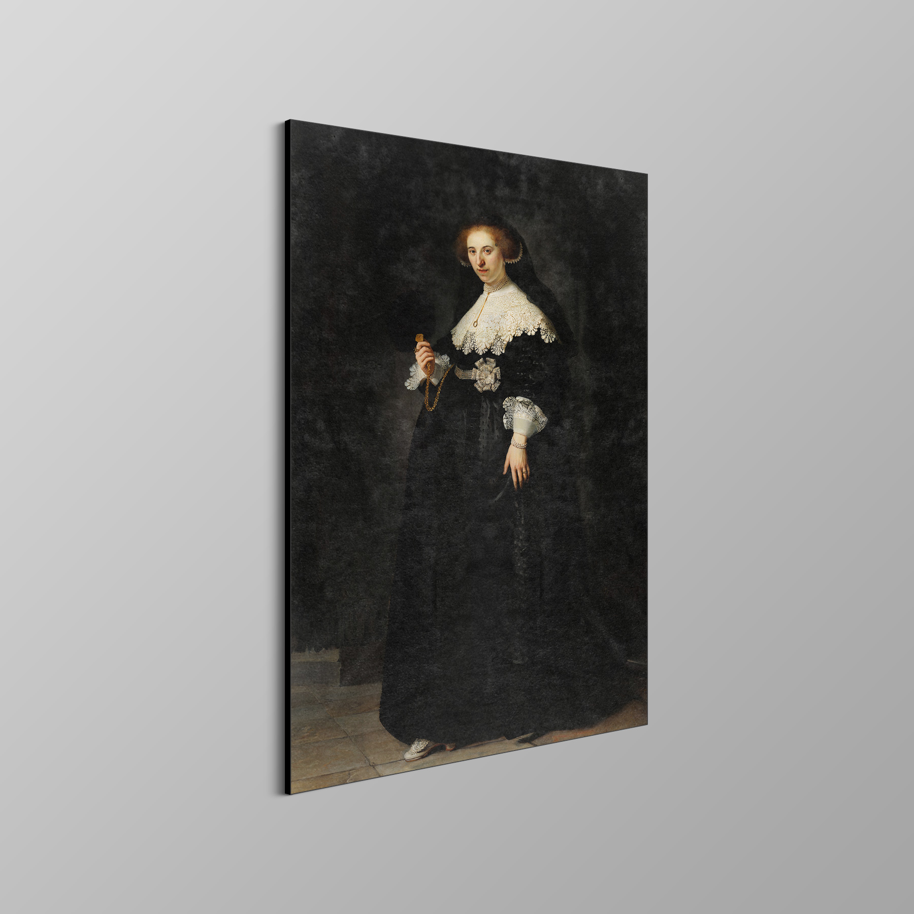 Oopjen Coppit, Rembrandt van Rijn - Rijksmuseum - Afbeelding 4