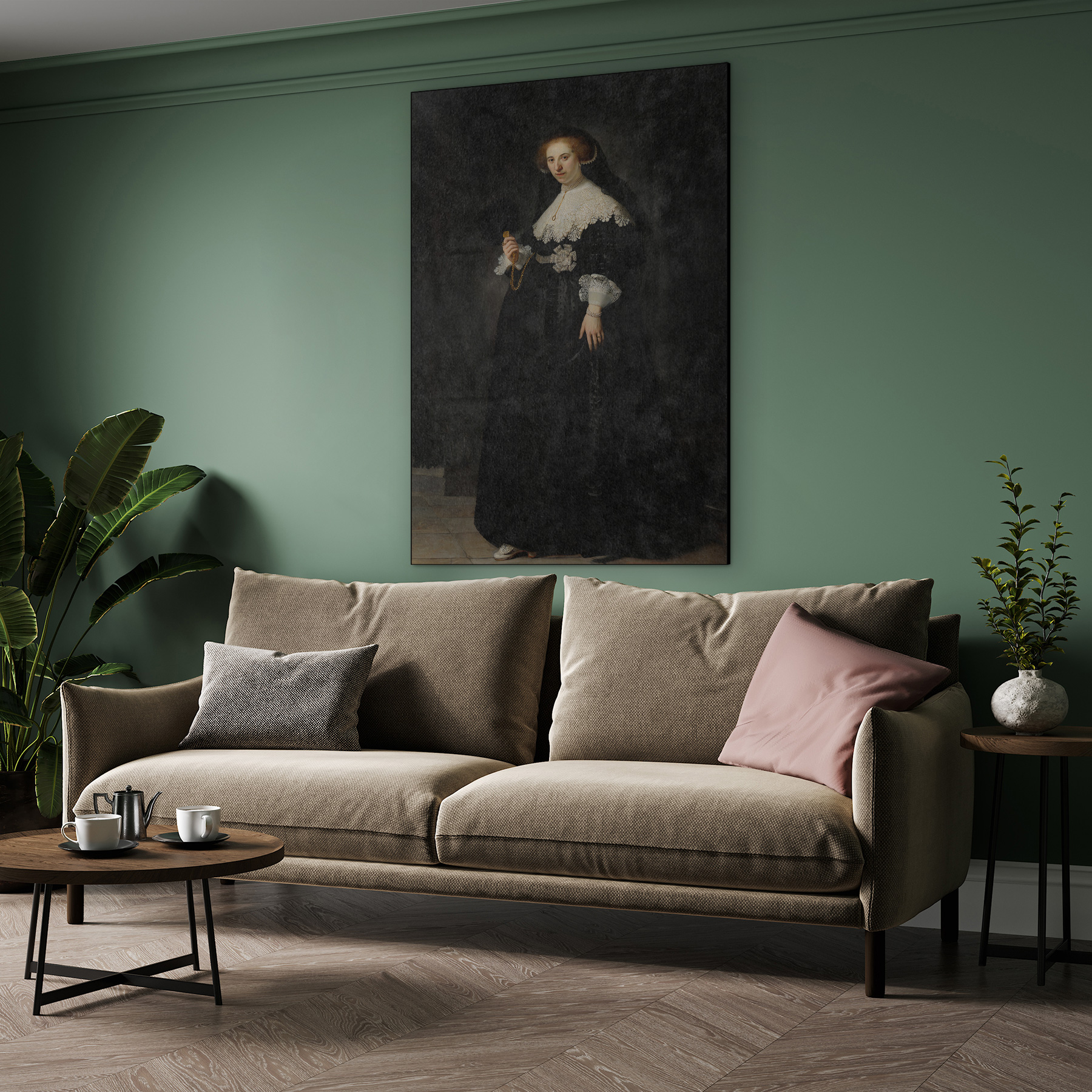 Oopjen Coppit, Rembrandt van Rijn - Rijksmuseum - Afbeelding 2