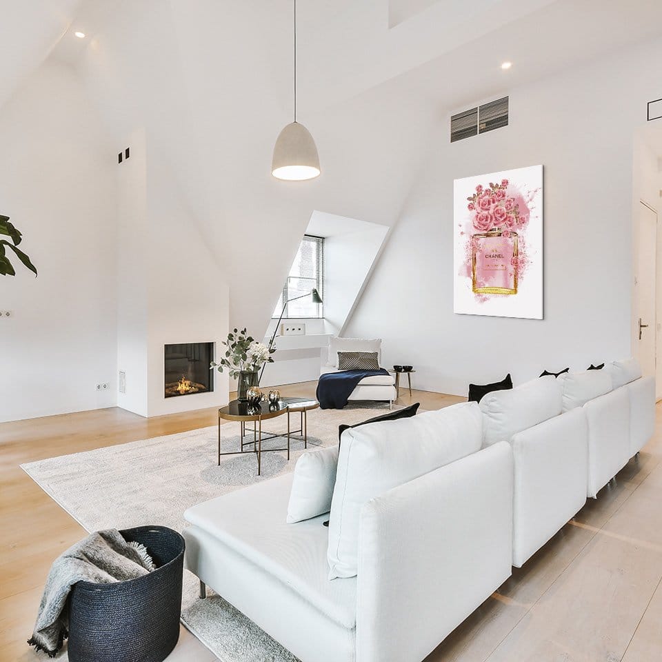 Pink floral nr. 5 - Afbeelding 3