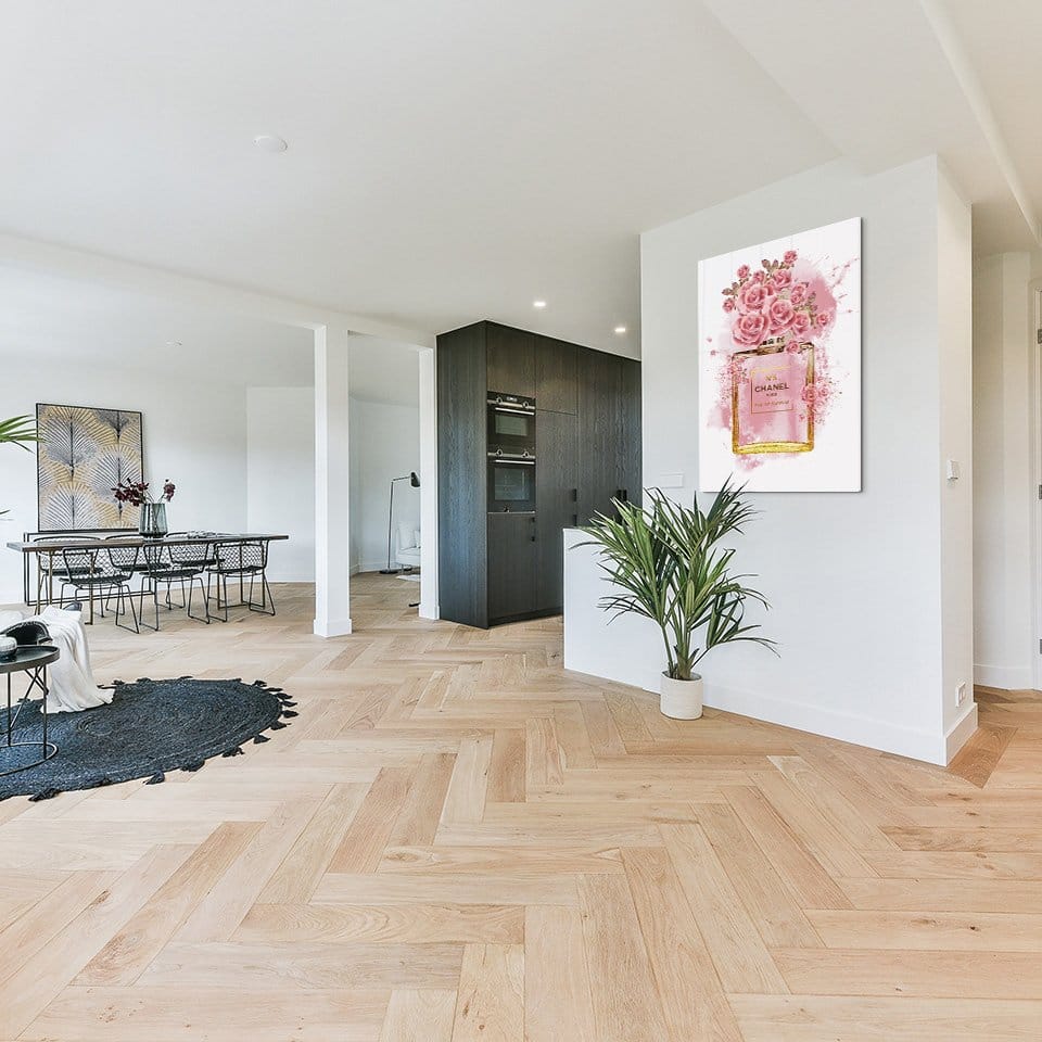 Pink floral nr. 5 - Afbeelding 7