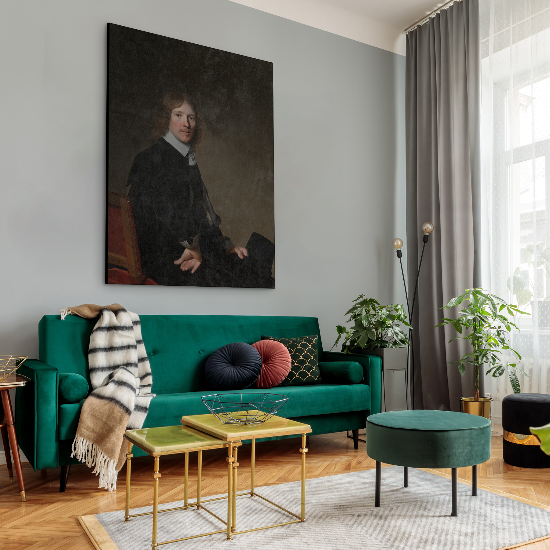 Portret van Eduard Wallis, Johannes Cornelisz. Verspronck - Rijksmuseum - Afbeelding 3