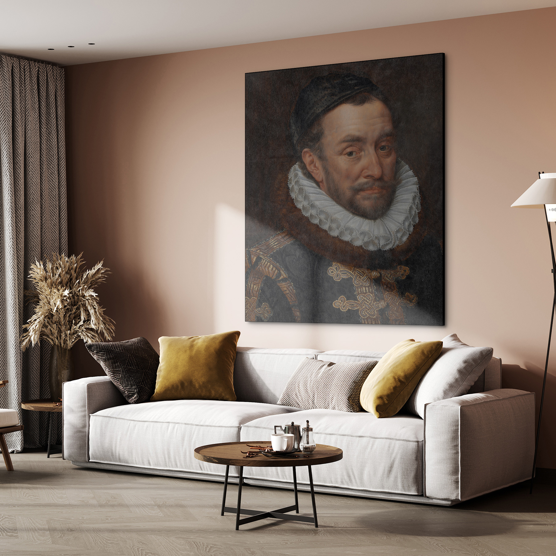 Portret van Willem I, prins van Oranje, Adriaen Thomasz. Key - Rijksmuseum - Afbeelding 5