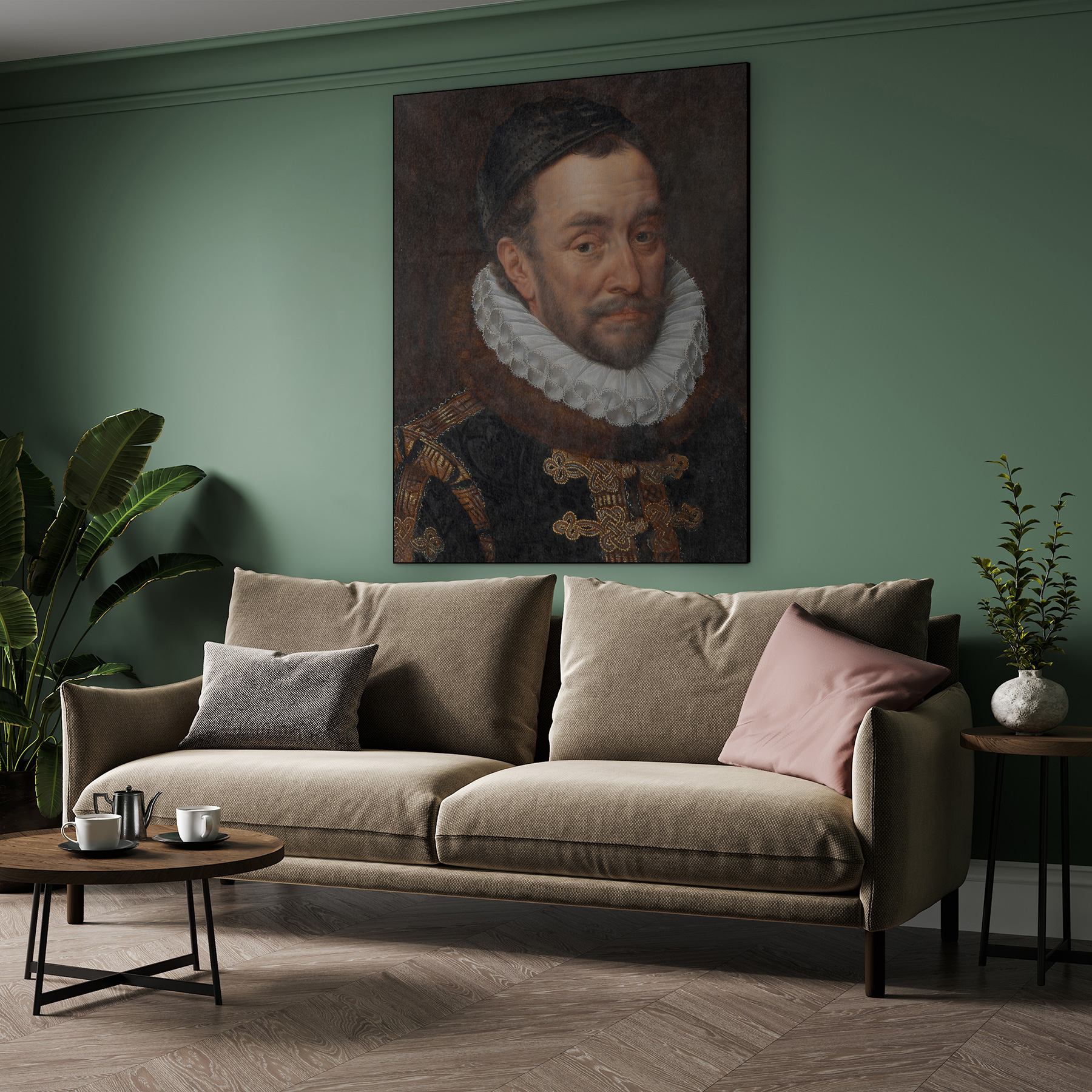 Portret van Willem I, prins van Oranje, Adriaen Thomasz. Key - Rijksmuseum - Afbeelding 6