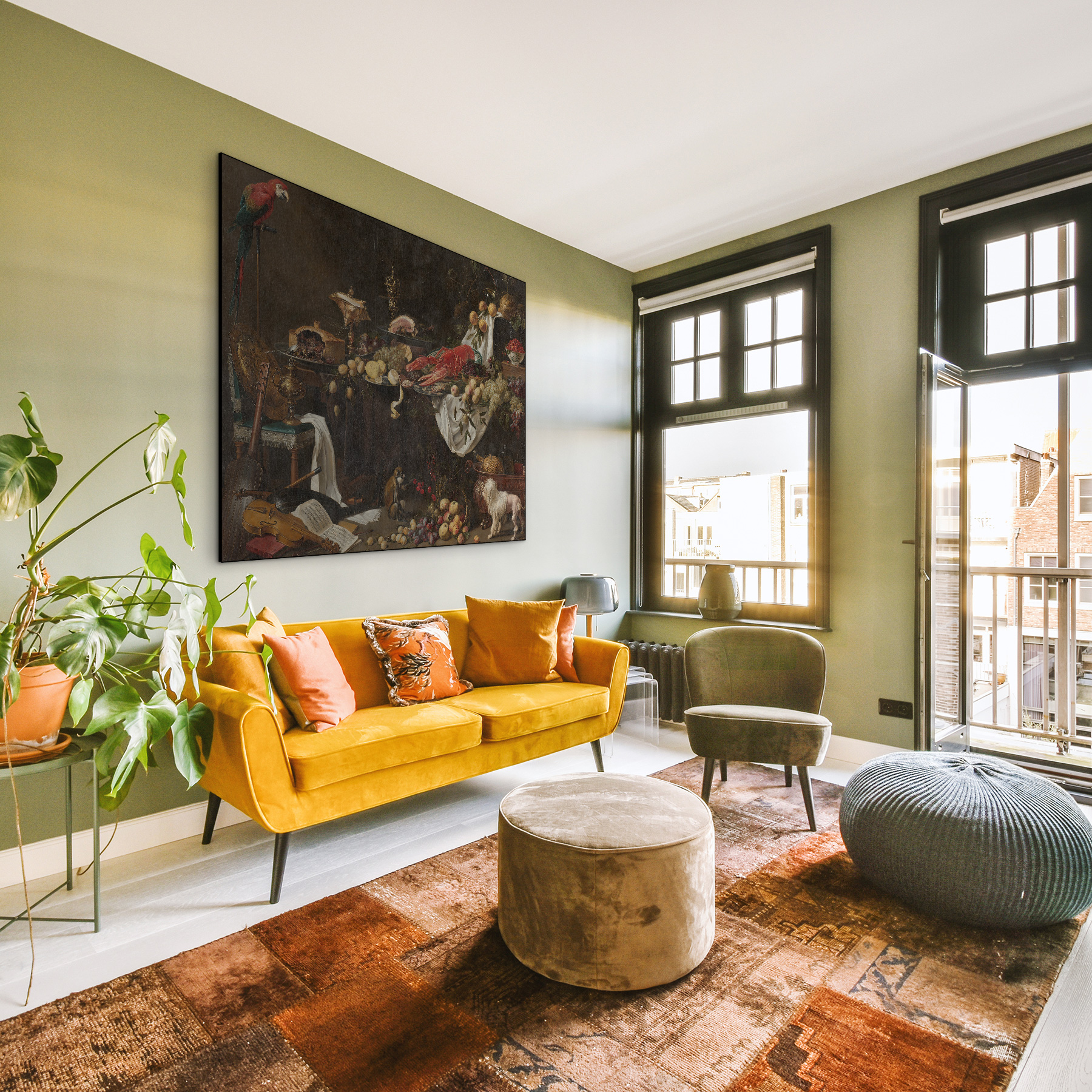 Pronkstilleven, Adriaen van Utrecht - Rijksmuseum - Afbeelding 6