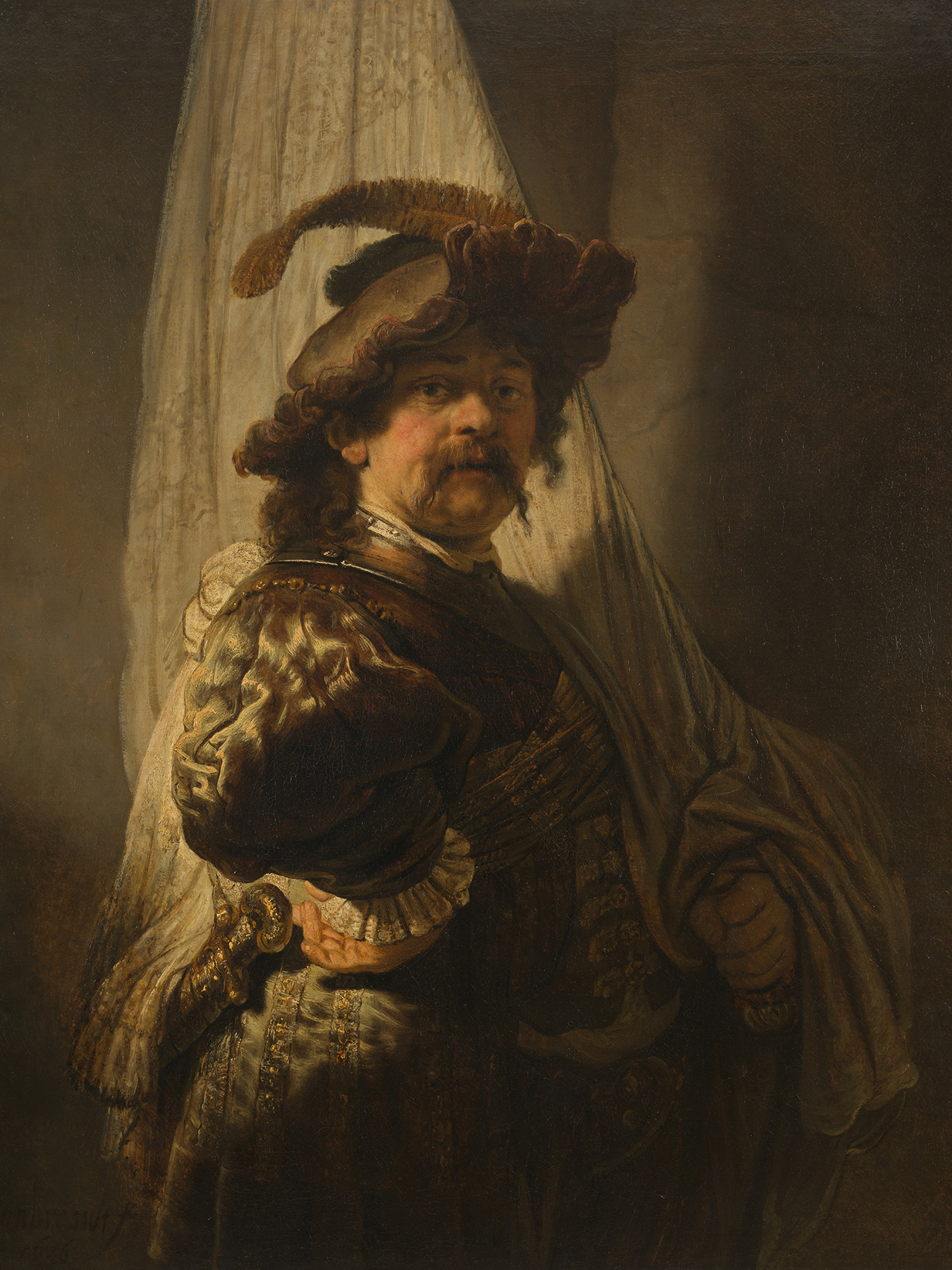 Rembrandt van Rijn - Vaandeldrager
