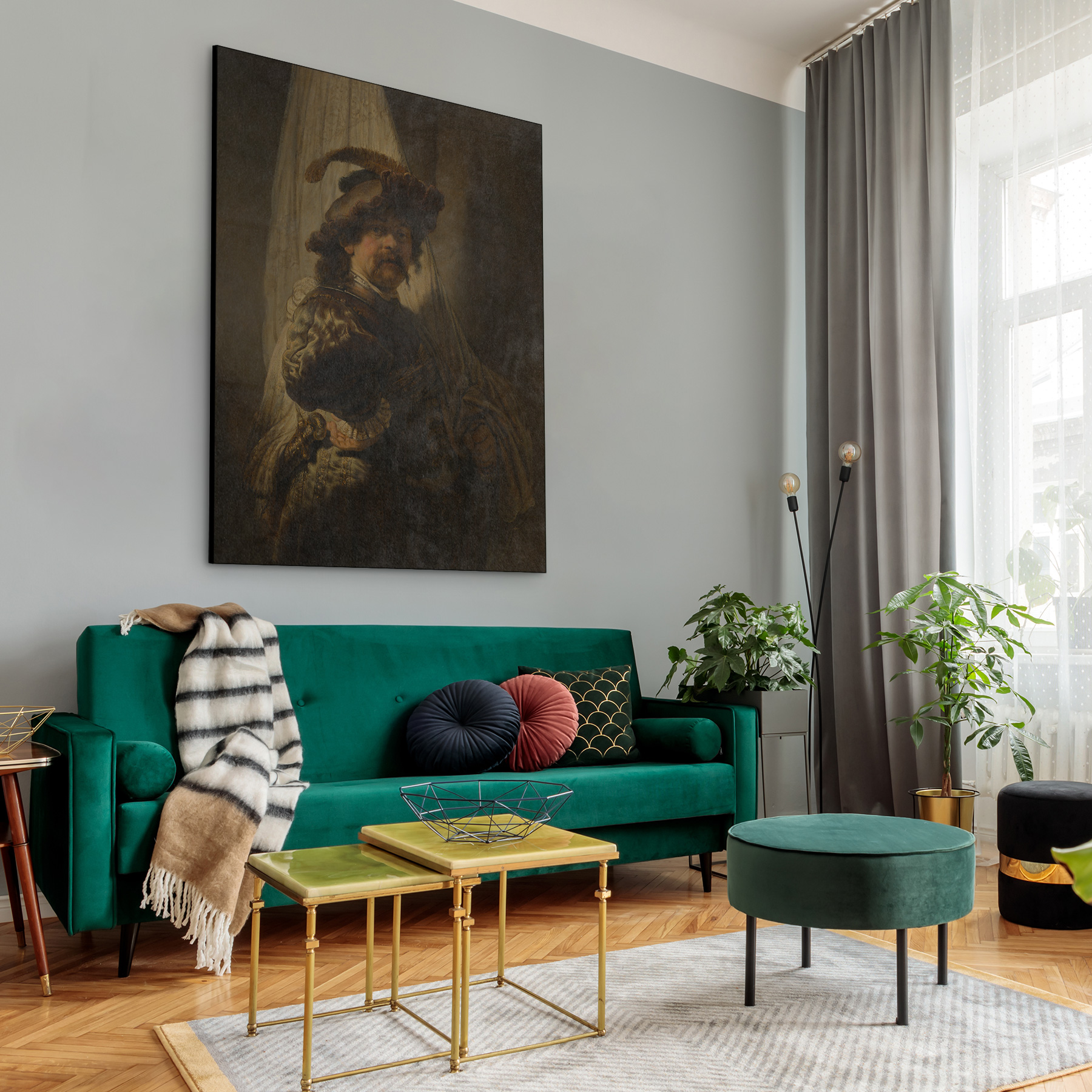 Rembrandt van Rijn - Vaandeldrager - Afbeelding 2