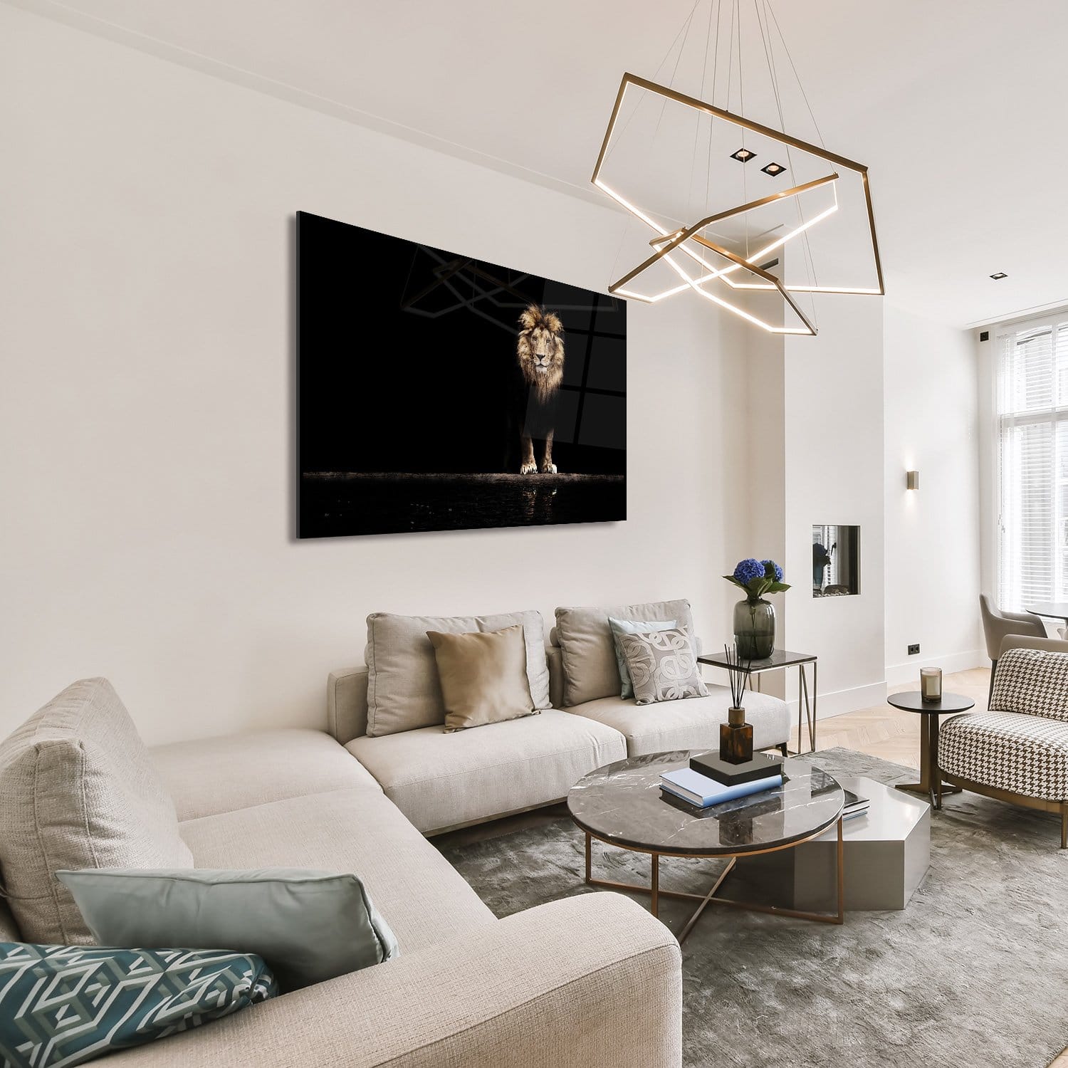 Standing lion - Afbeelding 2