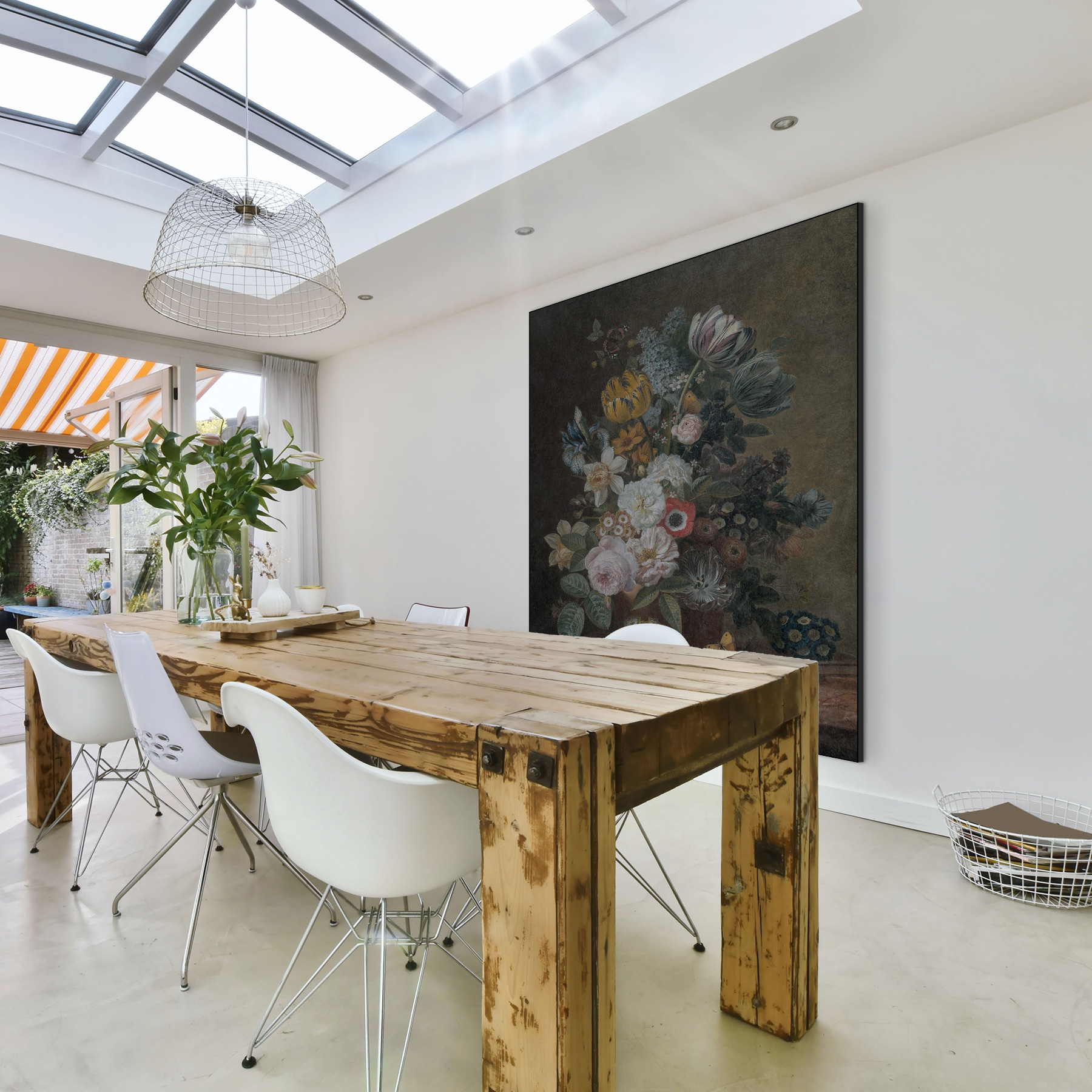 Stilleven met bloemen, Eelke Jelles Eelkema - Rijksmuseum - Afbeelding 2