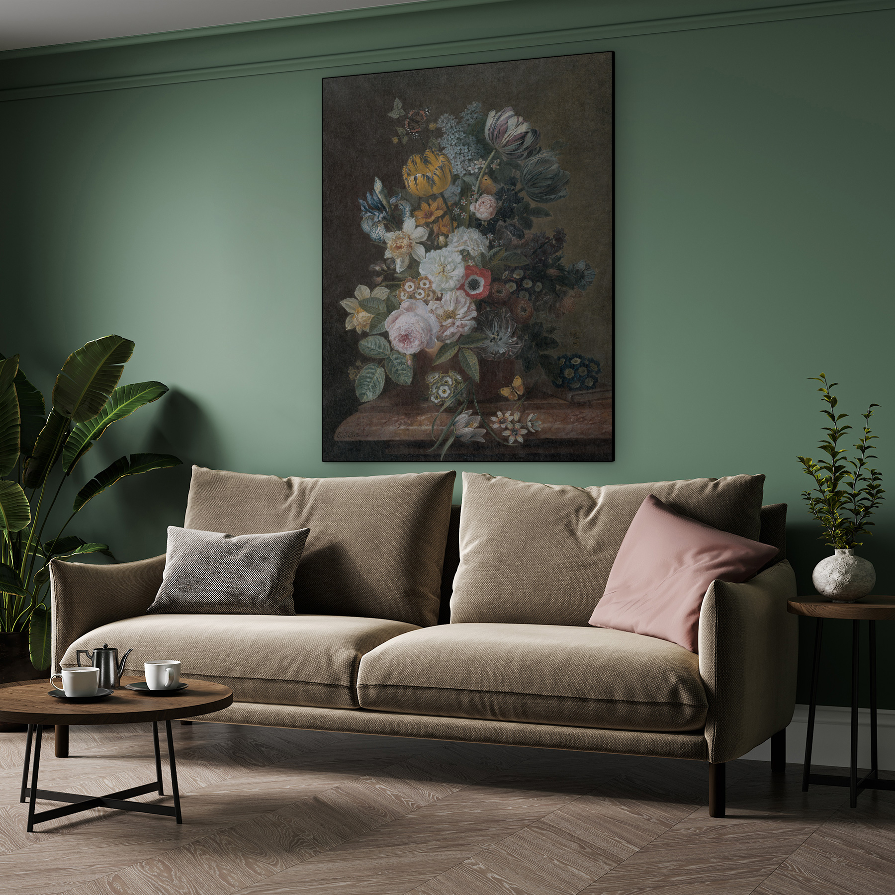 Stilleven met bloemen, Eelke Jelles Eelkema - Rijksmuseum - Afbeelding 6