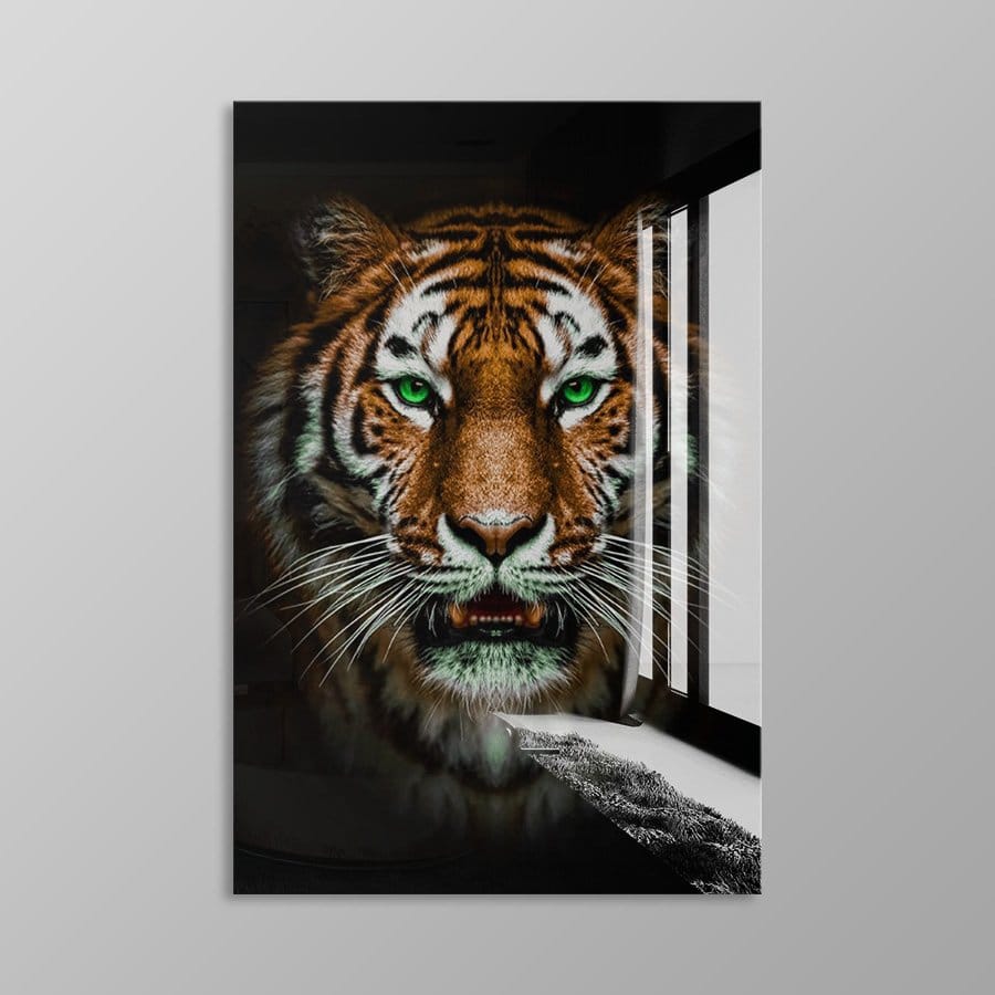 Tiger on black - Afbeelding 11