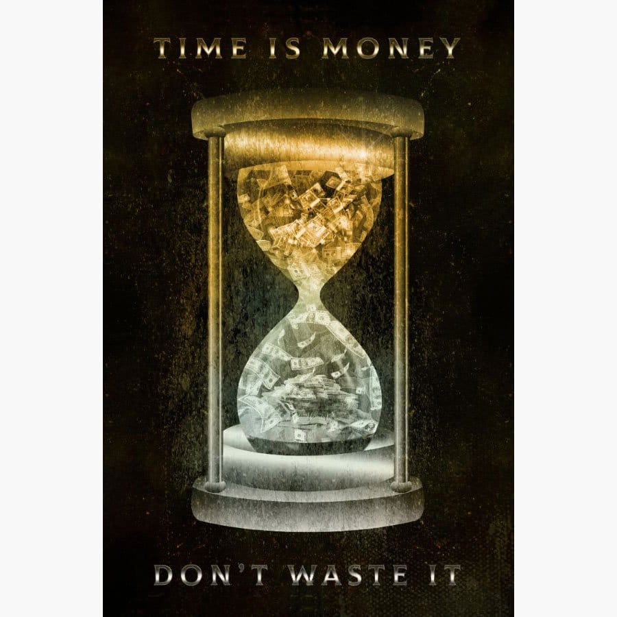 Time Is Money - Don't Waste It - Afbeelding 8