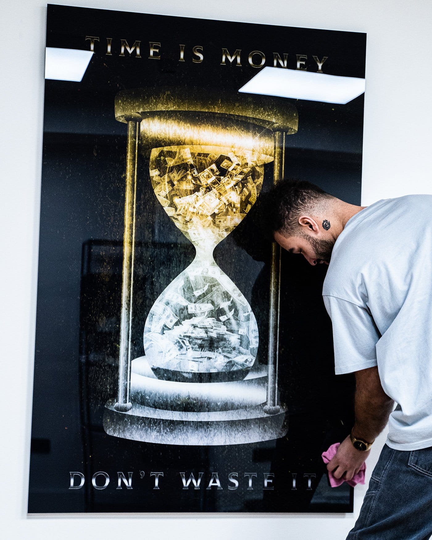 Time Is Money - Don't Waste It - Afbeelding 2