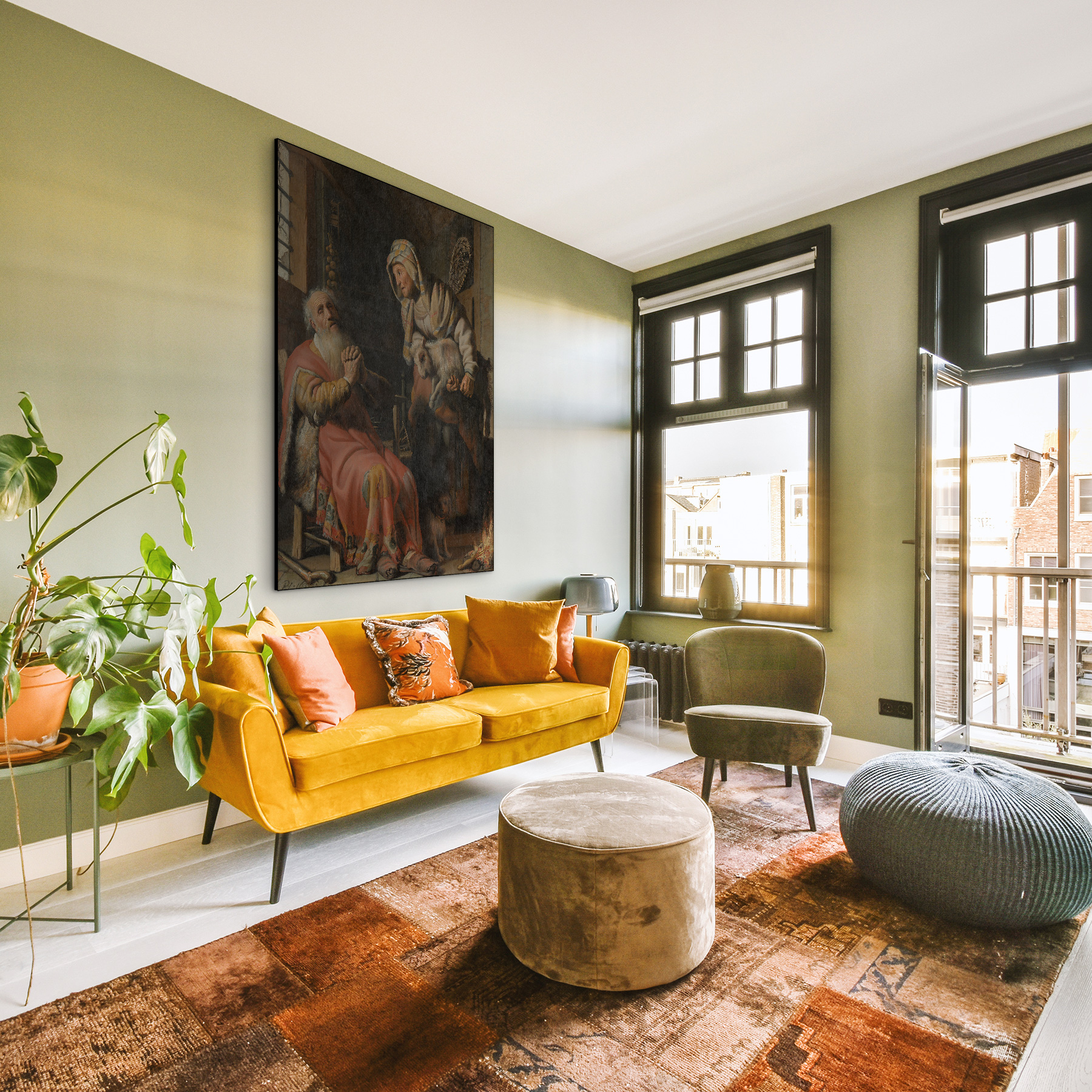 Tobit en Anna met het bokje, Rembrandt van Rijn - Rijksmuseum - Afbeelding 7