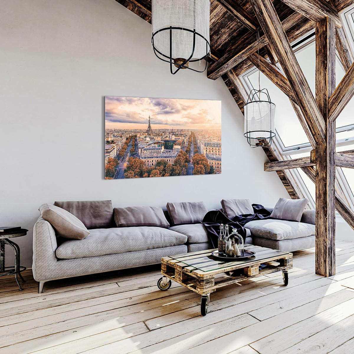 Paris At Sunset - Afbeelding 7