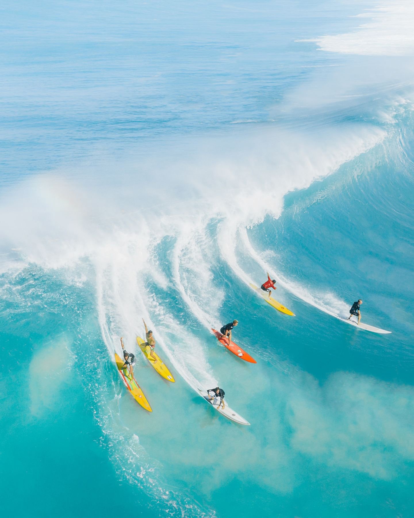 Waimea Bay Party Wave