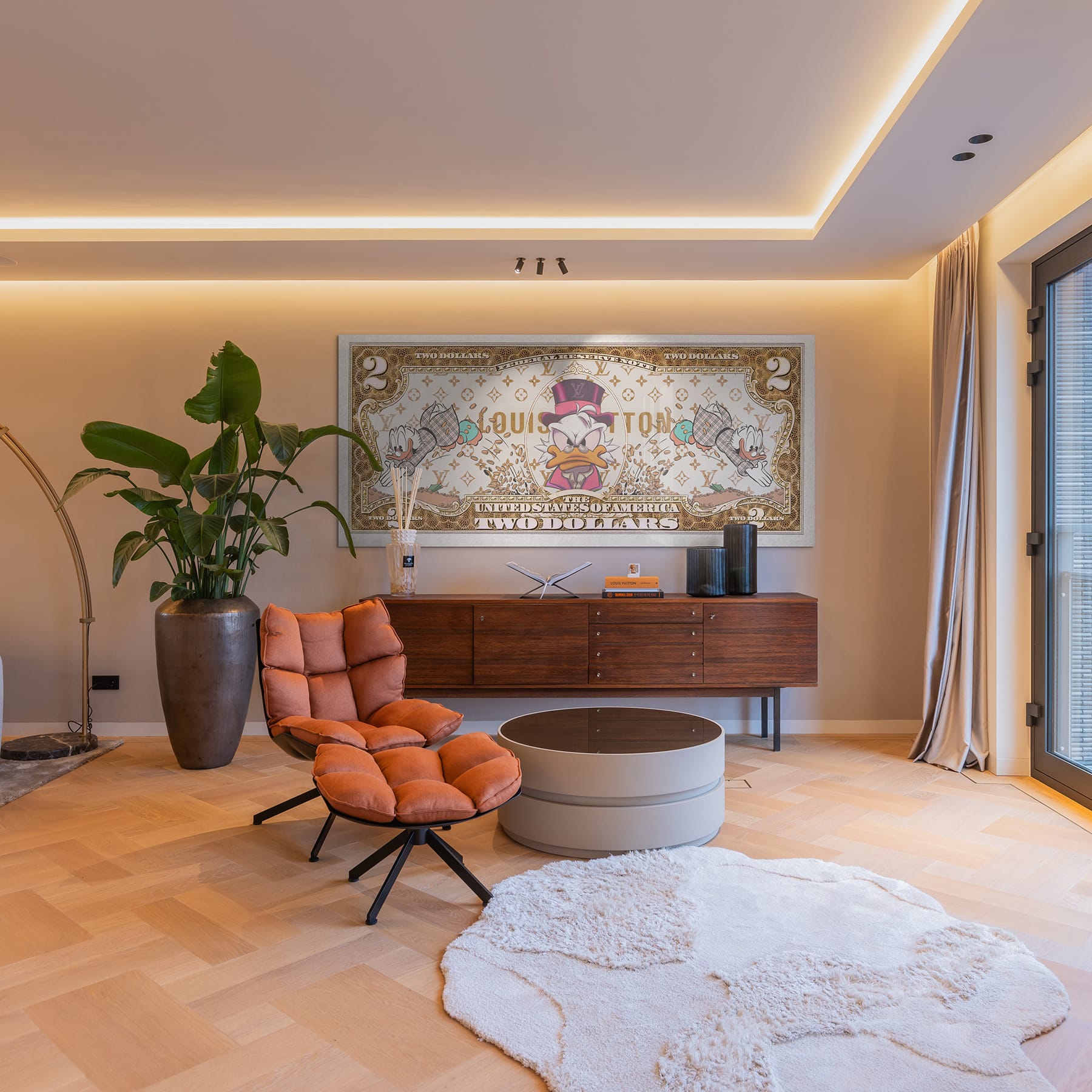 2 Dollar Dagobert Goud - Afbeelding 3