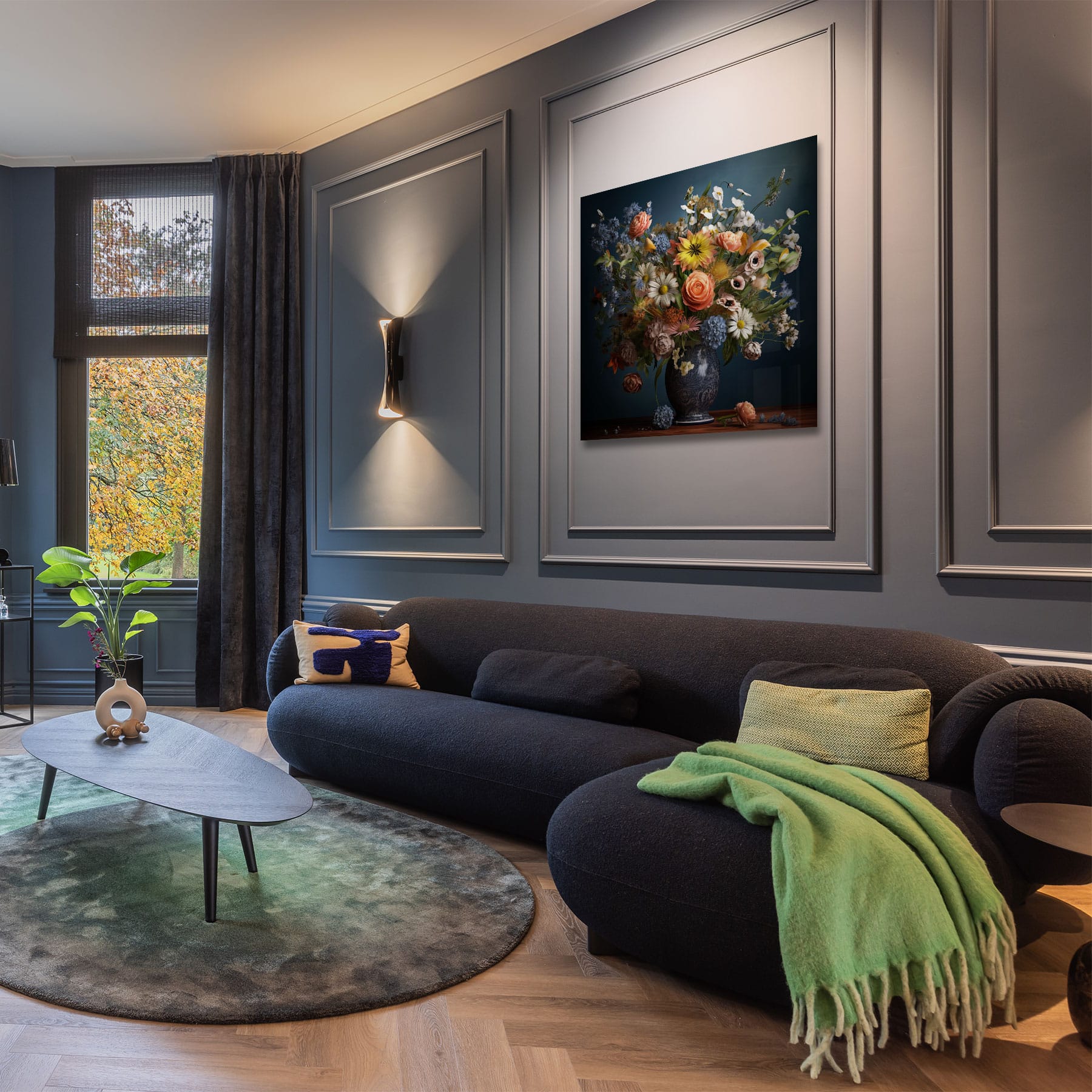 Bloemen in een vaas - Afbeelding 8