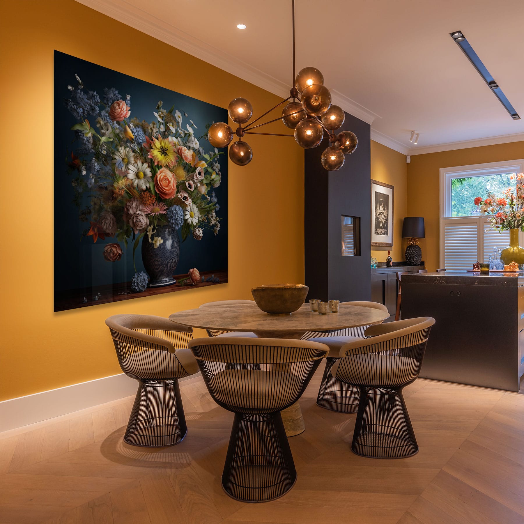 Bloemen in een vaas - Afbeelding 5