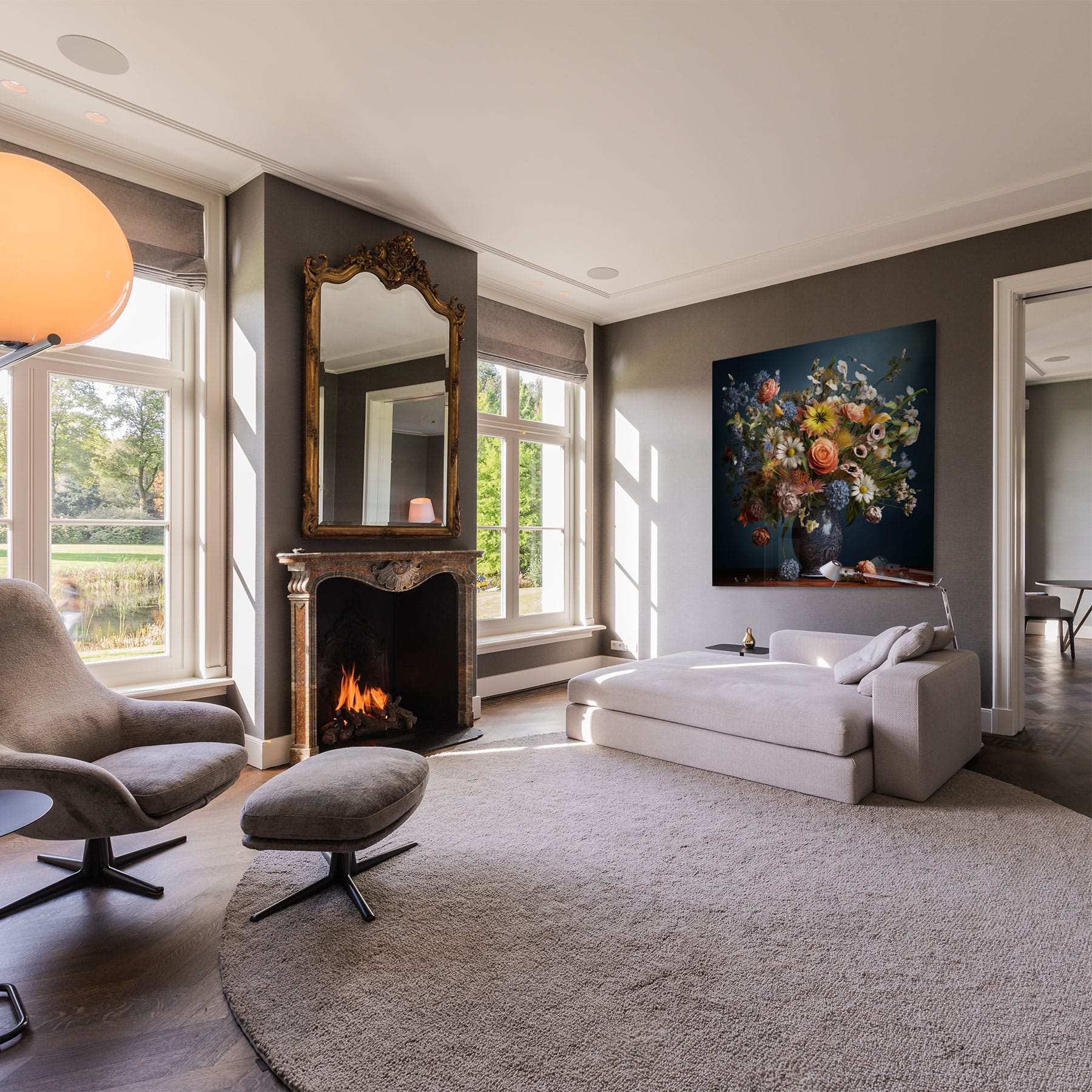 Bloemen in een vaas - Afbeelding 6