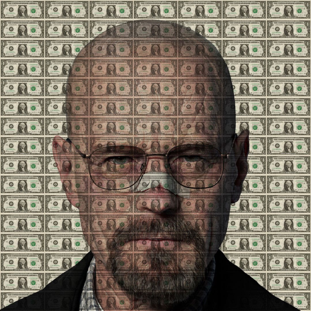 Dollar Bills Walter White