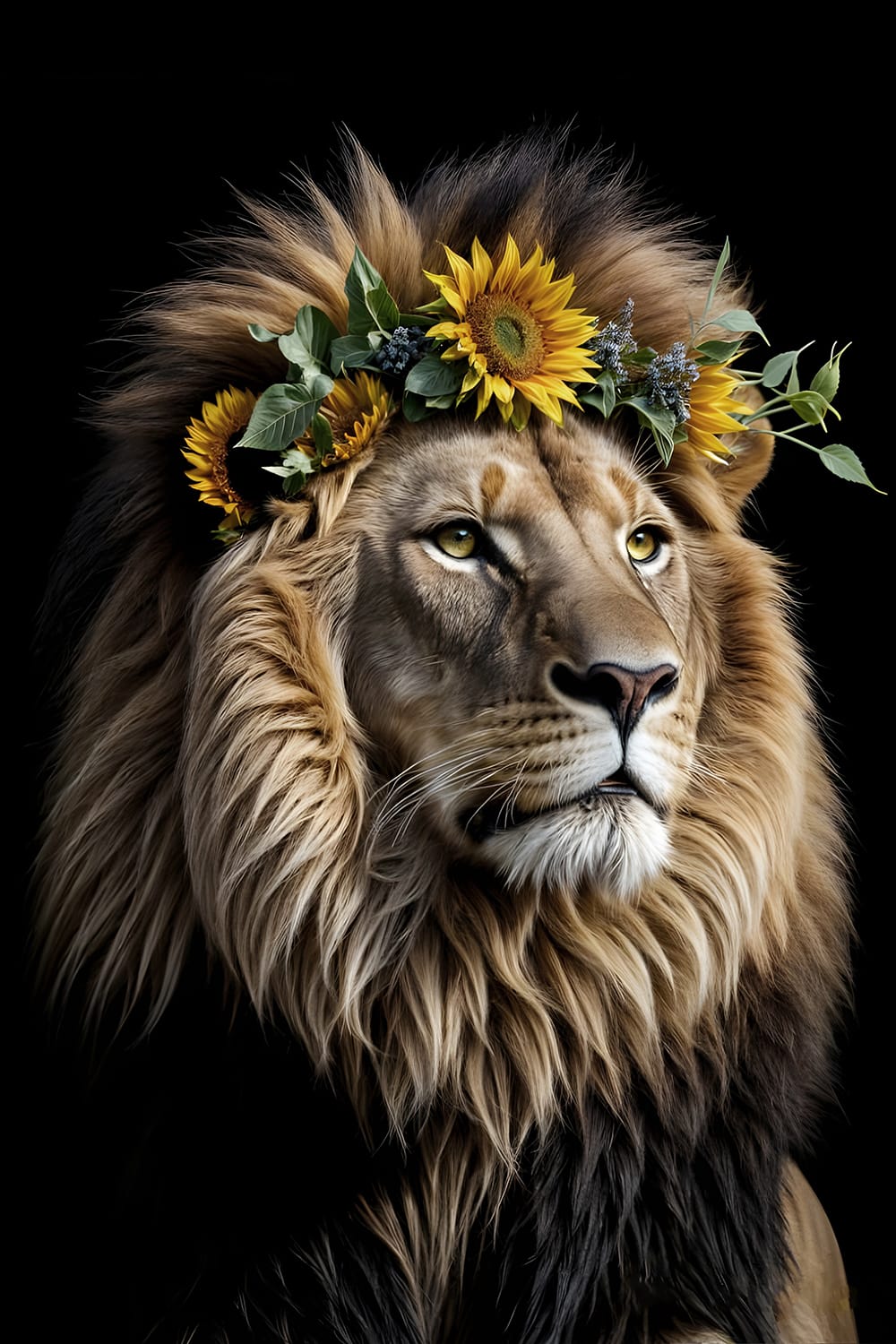 Lion Flower Crown