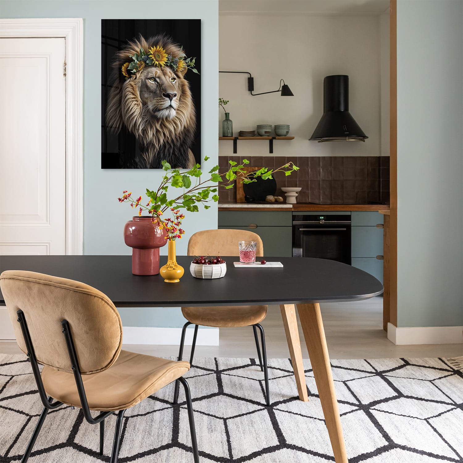 Lion Flower Crown - Afbeelding 3