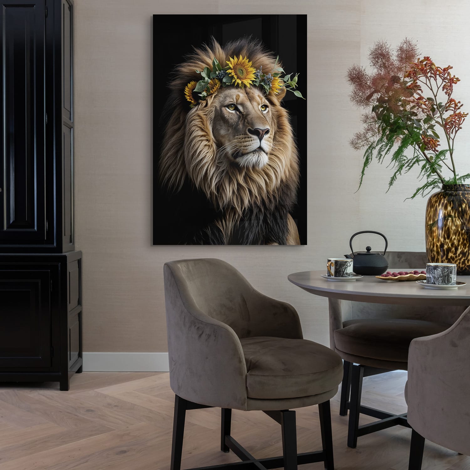 Lion Flower Crown - Afbeelding 6