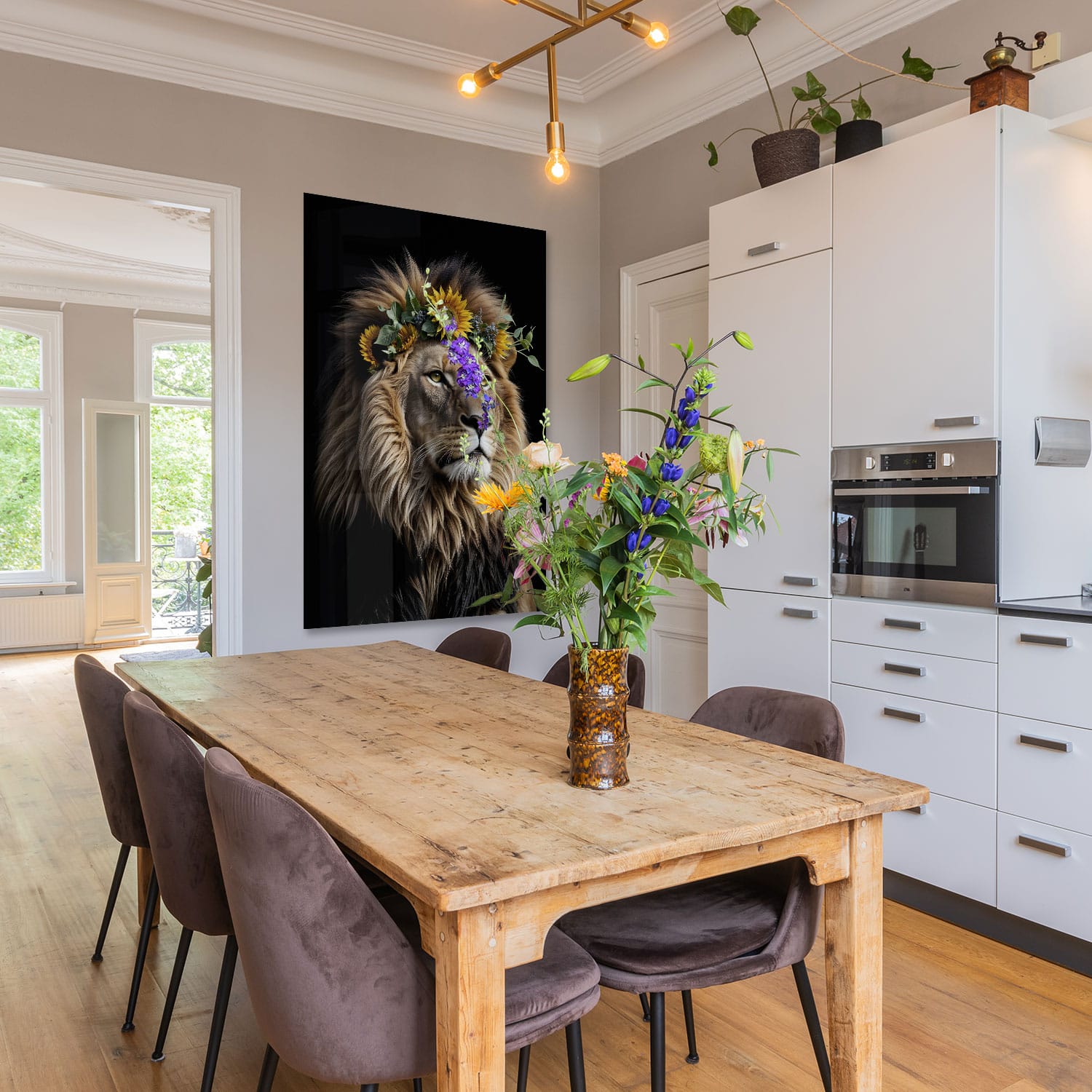 Lion Flower Crown - Afbeelding 8