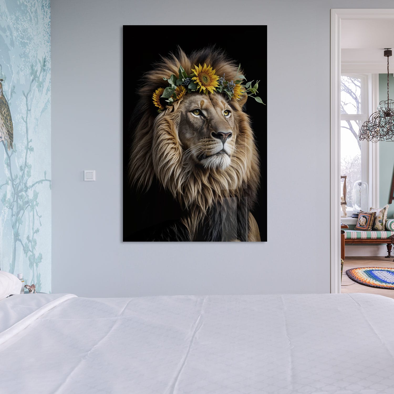 Lion Flower Crown - Afbeelding 2