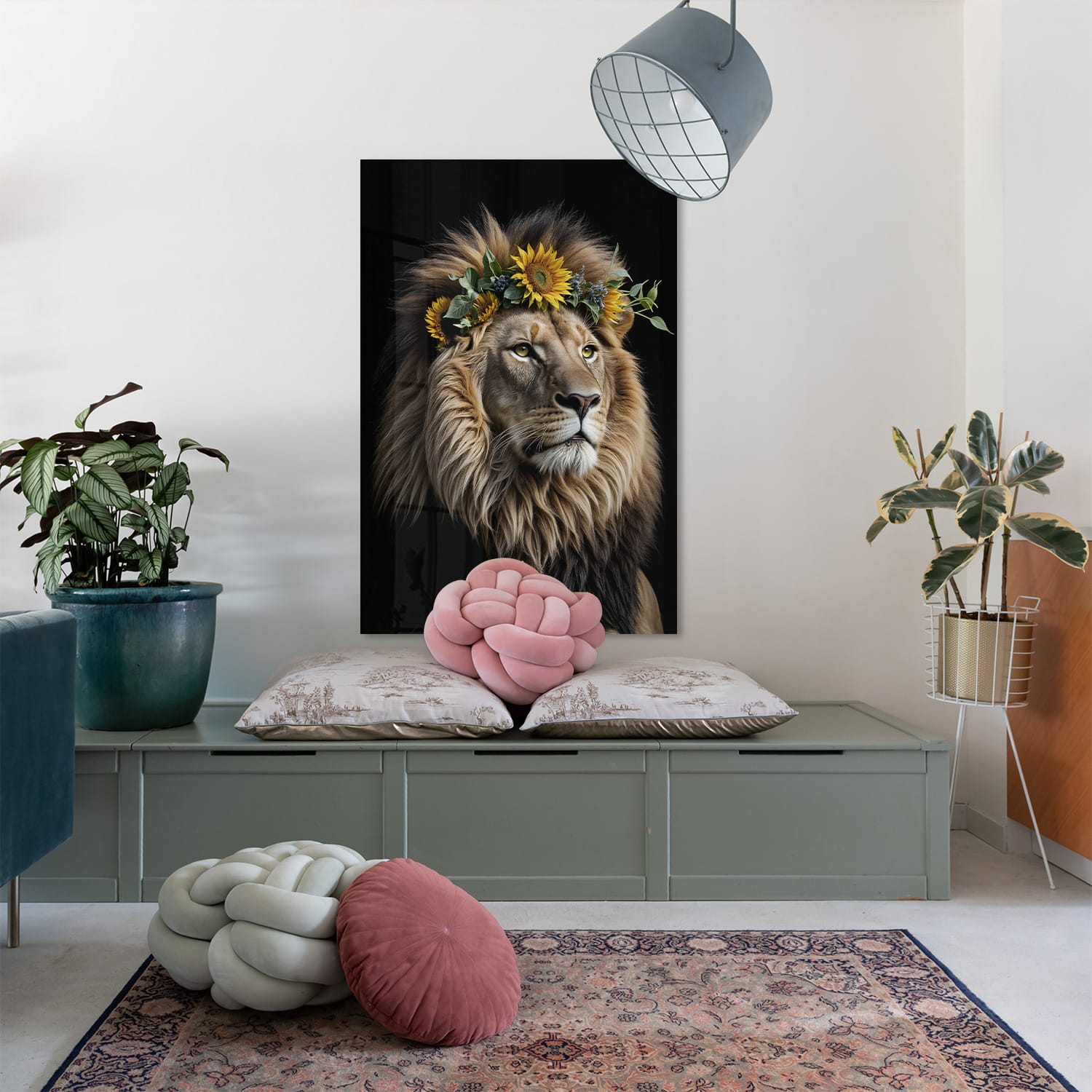 Lion Flower Crown - Afbeelding 9