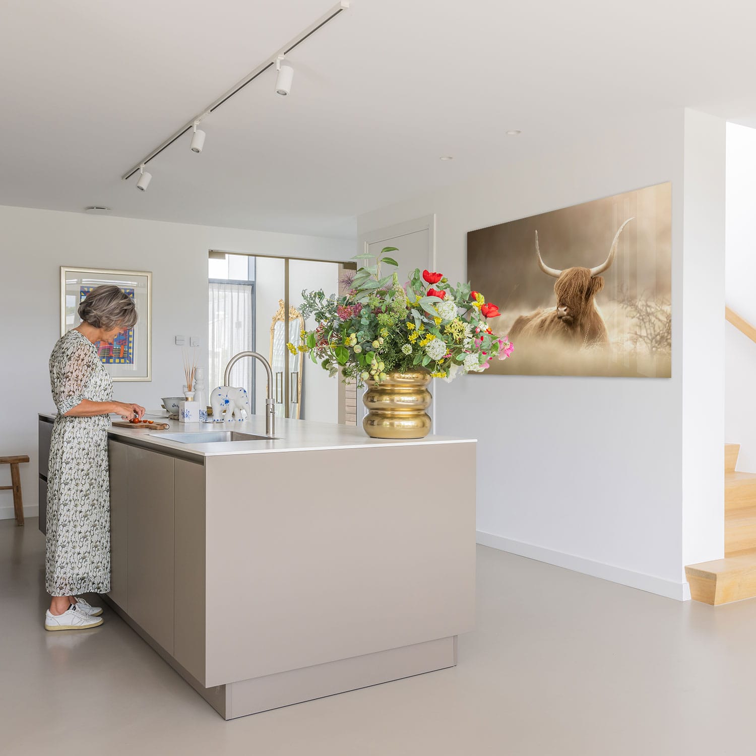 Schotse Hooglander Chilling - Afbeelding 7