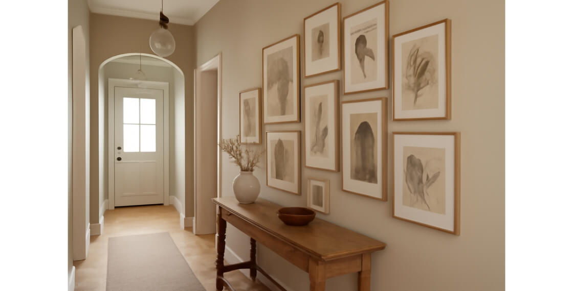 Van loze ruimte naar eyecatcher: wanddecoratie ideeën voor de gang
