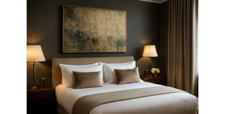 Hotelkamers met allure: ideeën voor luxe wanddecoratie
