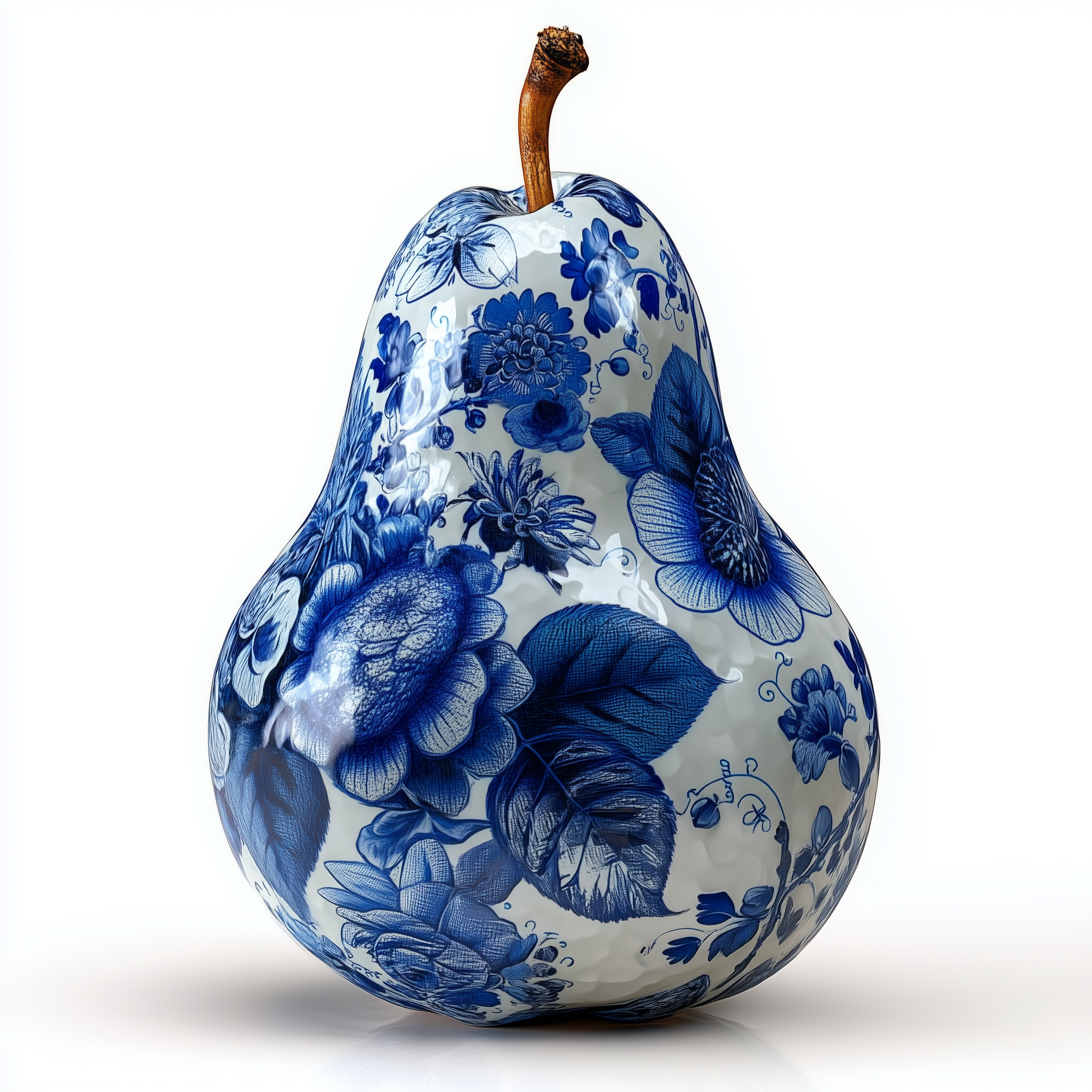 Delft Blue Pear