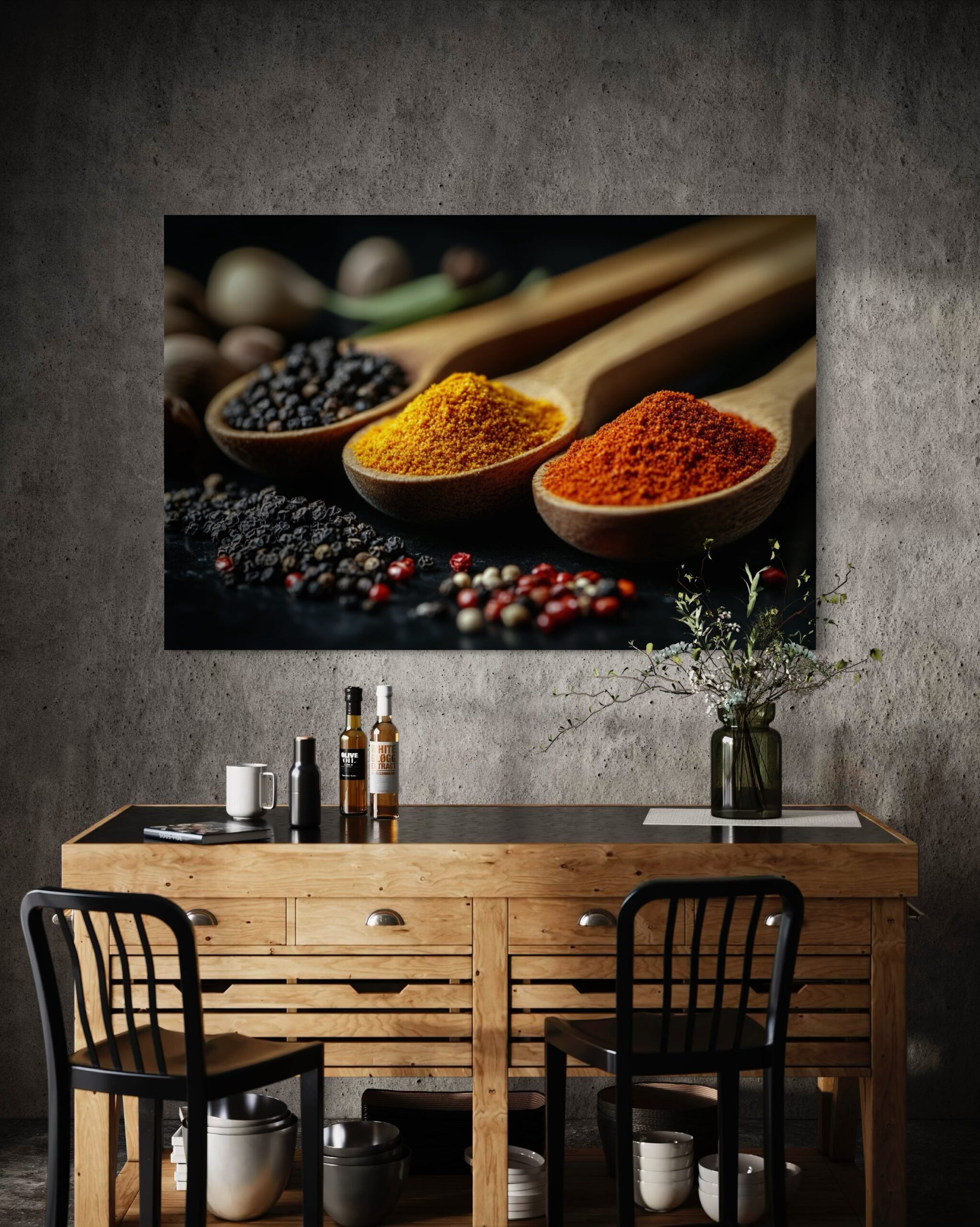 Herbs on Spoons - Afbeelding 3